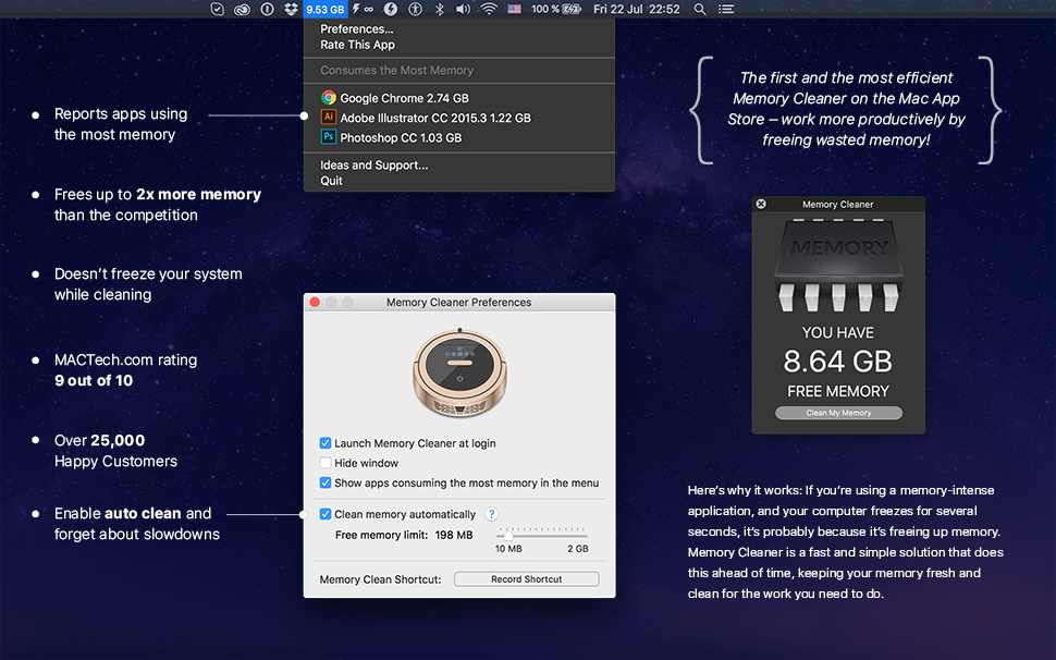 memory cleaner mac piratebay
